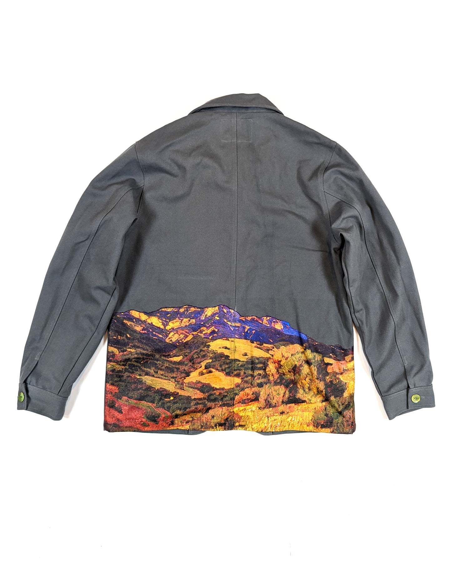 CHORE COAT WITH MOUNTAIN SCENE